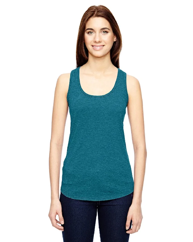 Anvil Ladies Triblend Racerback Tank | Hth Galap Blue