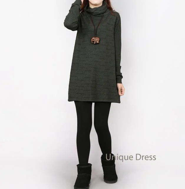 Green Soft model women sweater top