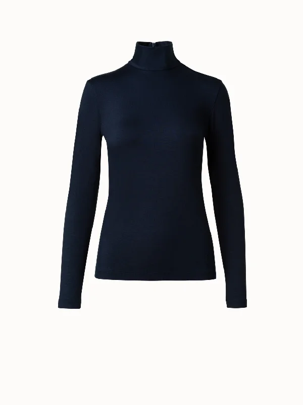 Long Sleeve Top in Modal Jersey