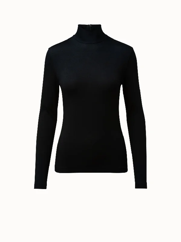 Long Sleeve Top in Modal Jersey